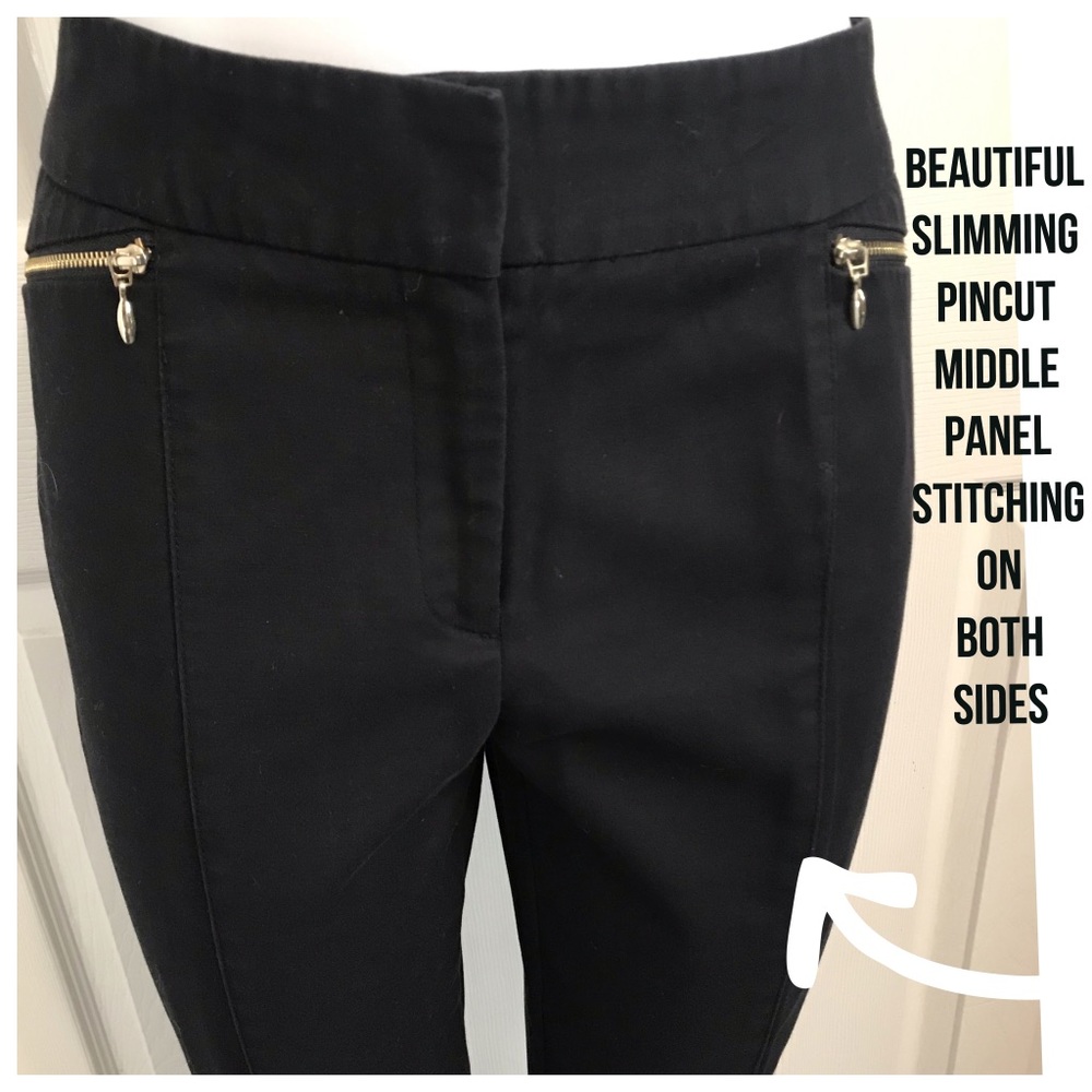 Style & Co Stretch, Ankle Cropped Black Pants - Picture 5 of 8